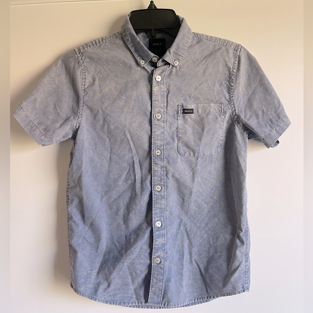 Boys RVCA Shirt Size M